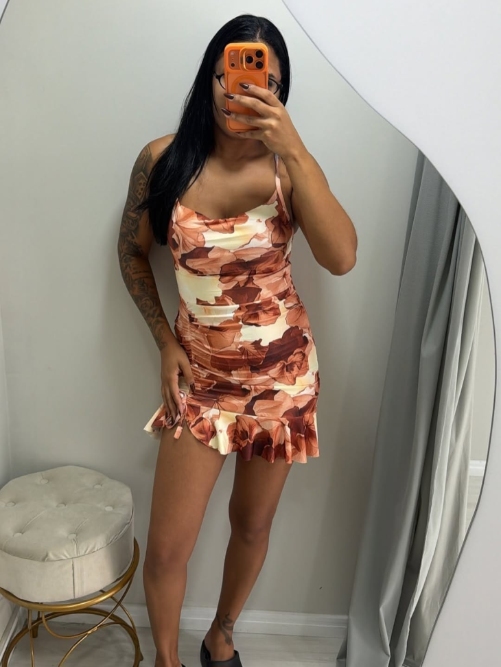 Vestido babadinho 301