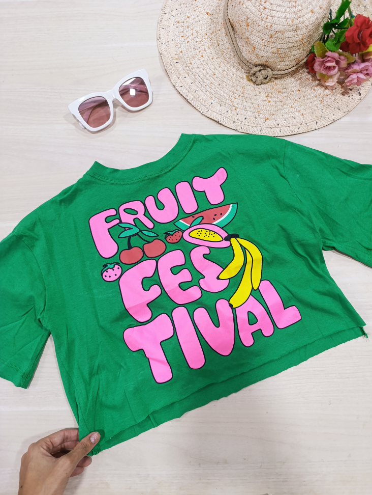 Cropped t-shirt 20001387 - #1