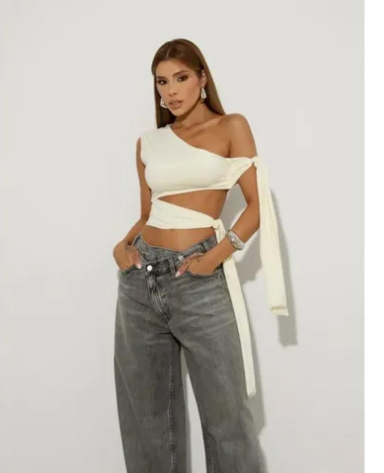 blusa nula alça amarração - #4