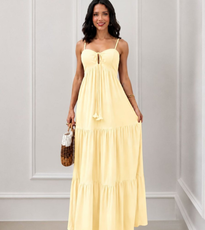 Vestido longo viscolino 932 - #3
