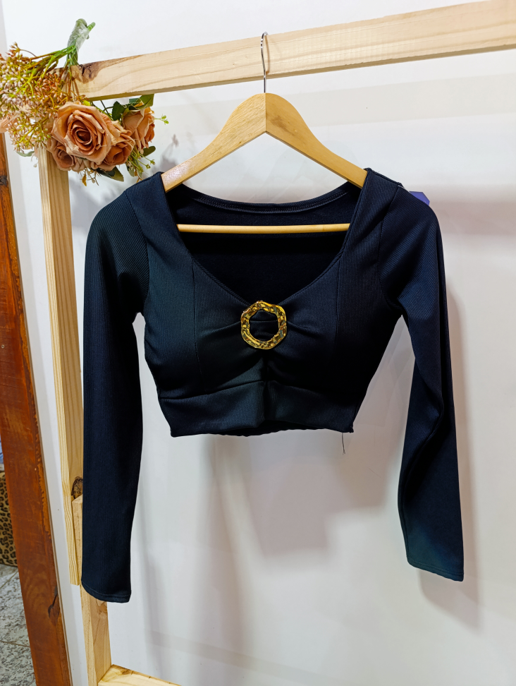 Cropped argola 14321 - #2