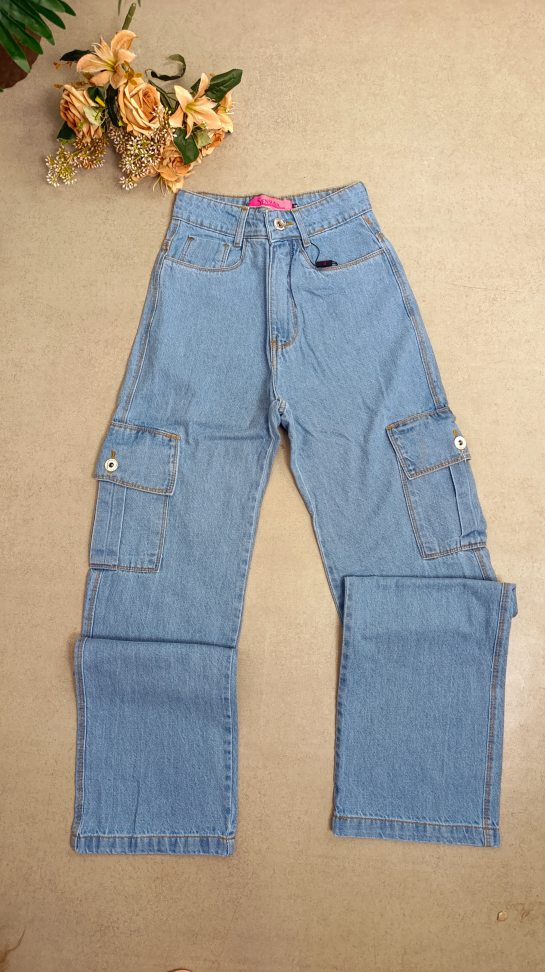 Wide leg cargo 833
