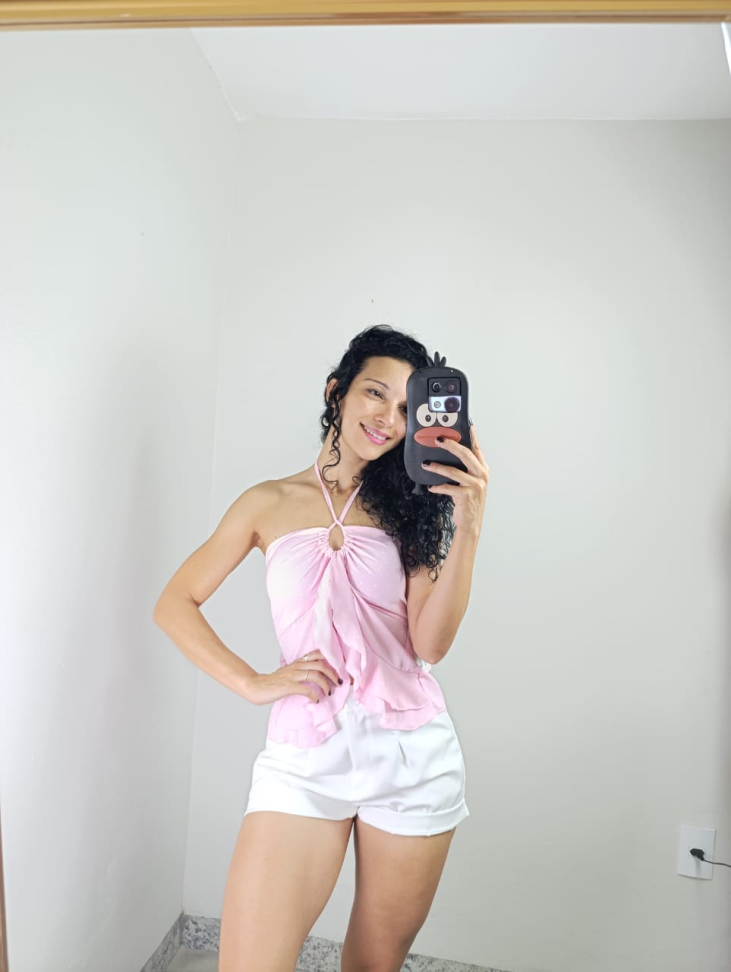 Blusa duna babados estampada 20000212 - #4