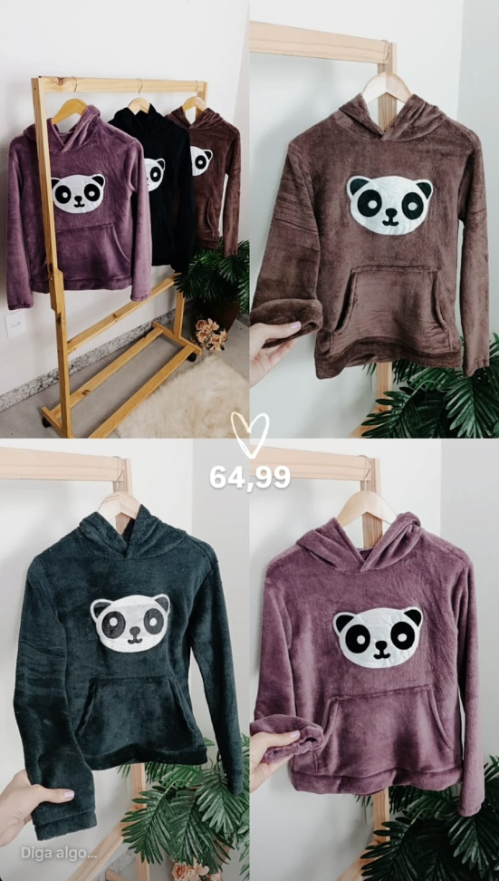 Blusa pandinha 438