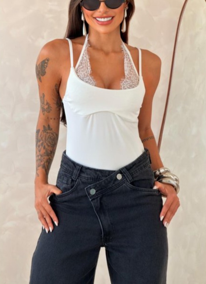 Blusinha detalhe renda 1107 - #6