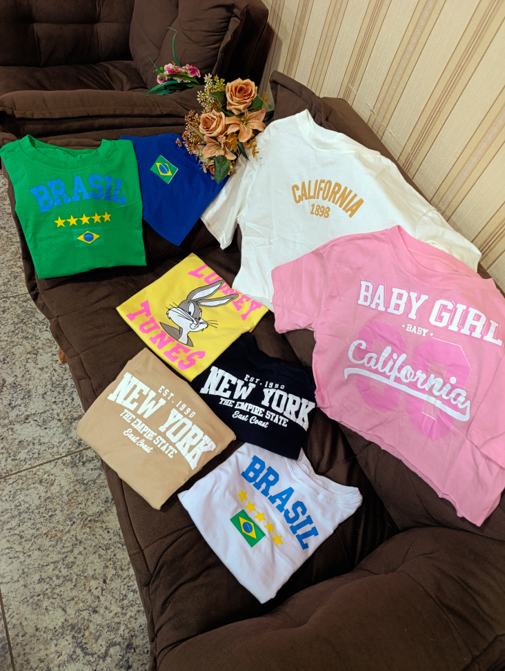 Cropped t-shirt algodão 20001433 - #2