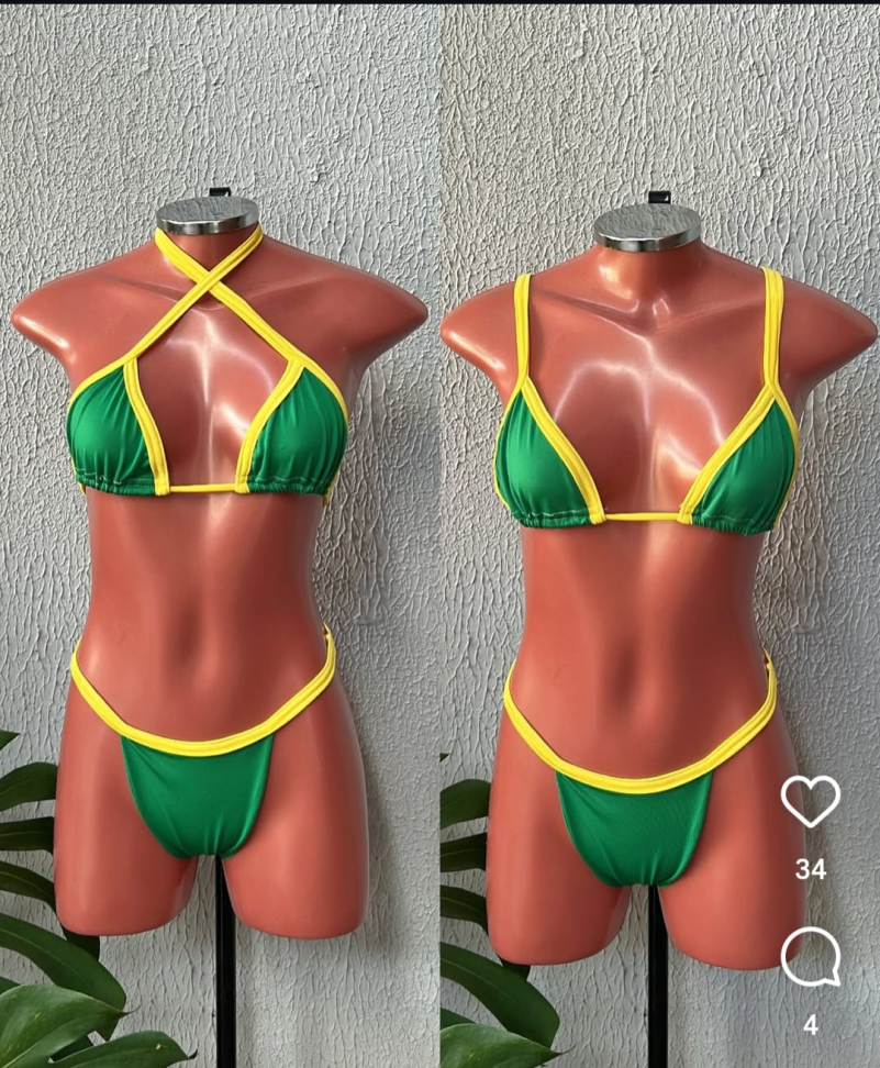 Biquini fita sem bojo bicolor 20000193 - #4