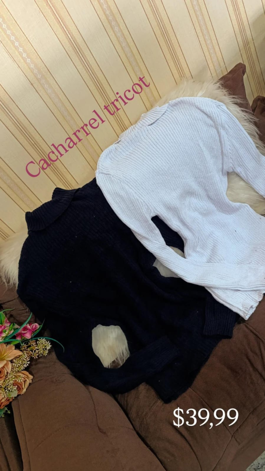 Blusa cacharrel tricot 365