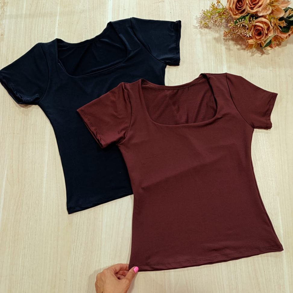 blusa decote quadrado 224 - #4