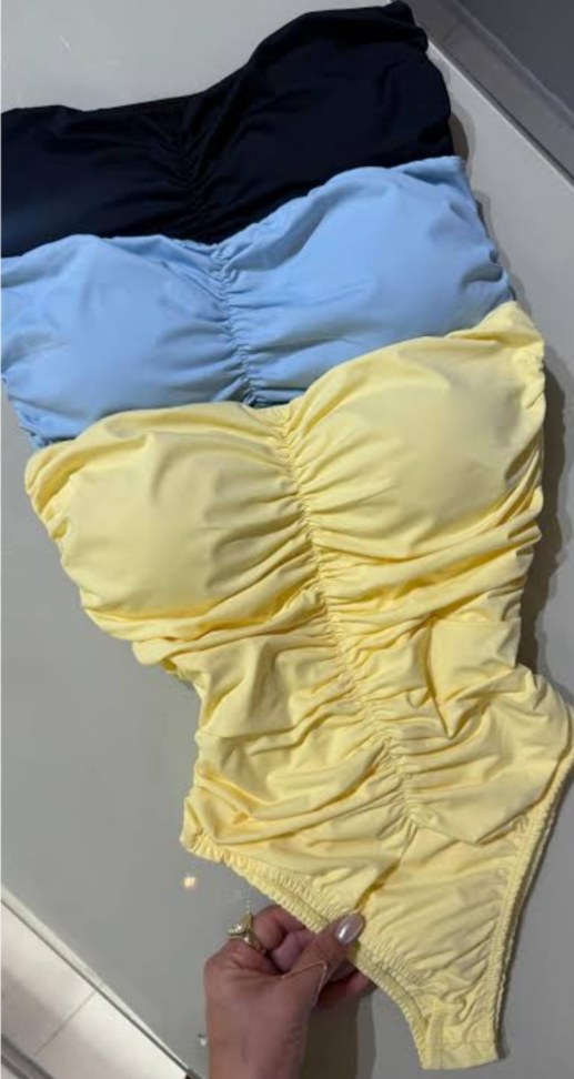 Body drapeado tomara que caia 966 - #3