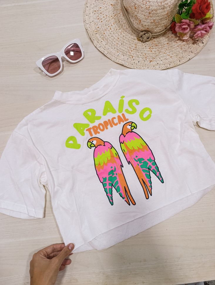 Cropped t-shirt 20001387 - #1