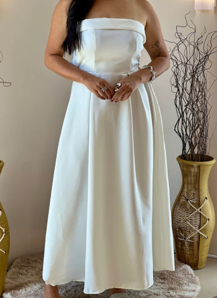 Vestido longo alfaiataria 953 - #4