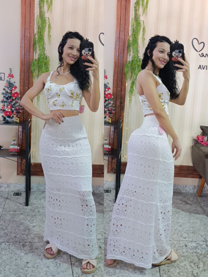 Saia longa tricot 4946 - #1