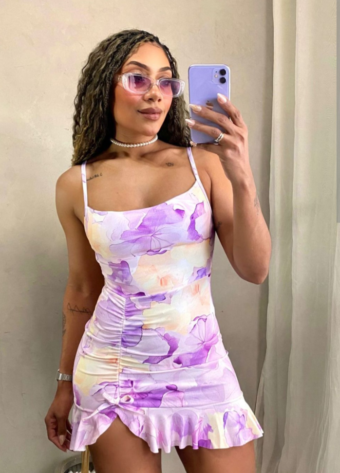 Vestido alça babadinho 888 - #9