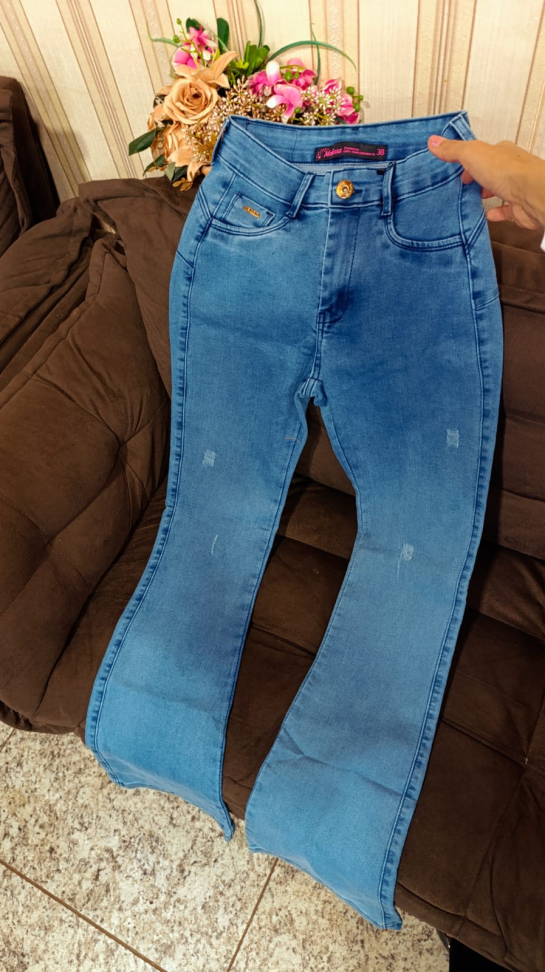Calça jeans flare clara 434 - #3