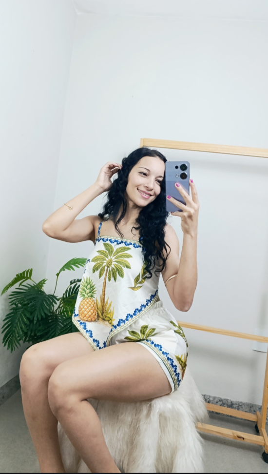 Conjunto lenço farm 854