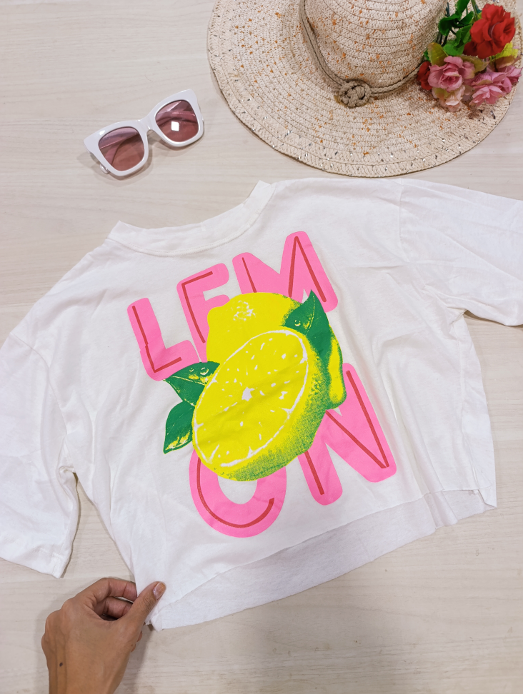 Cropped t-shirt 20001387 - #1