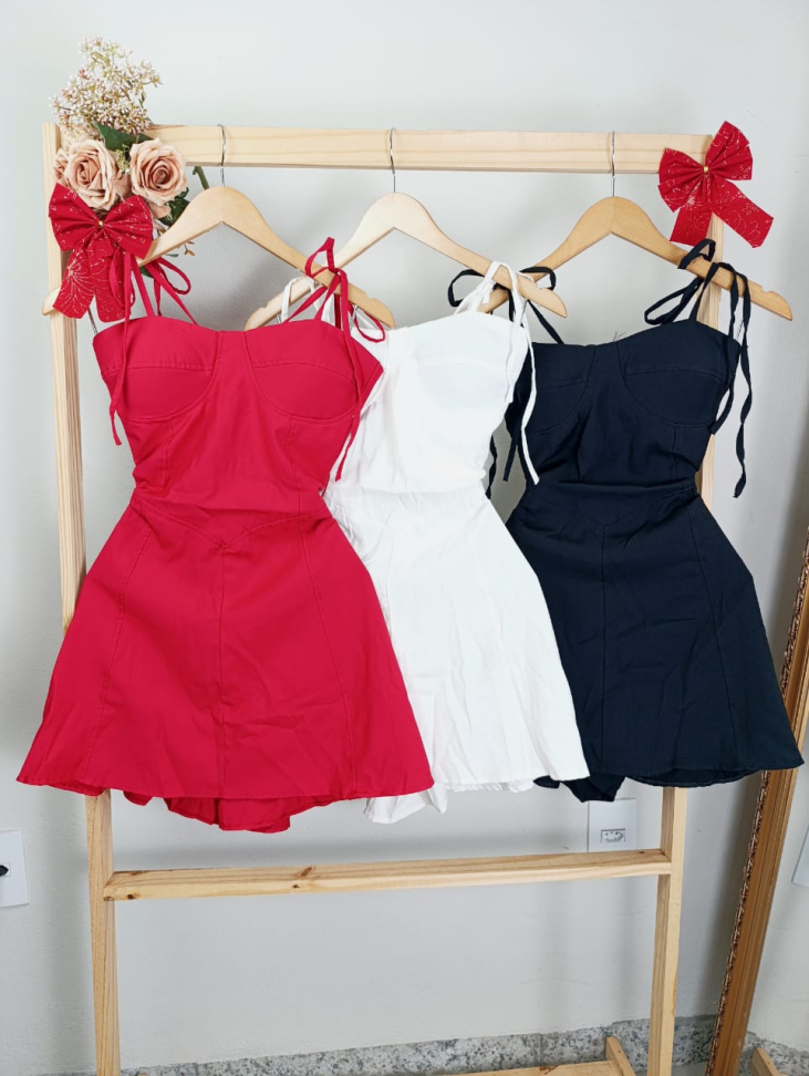 Vestido de alcinha com amarração 20000245 - #3