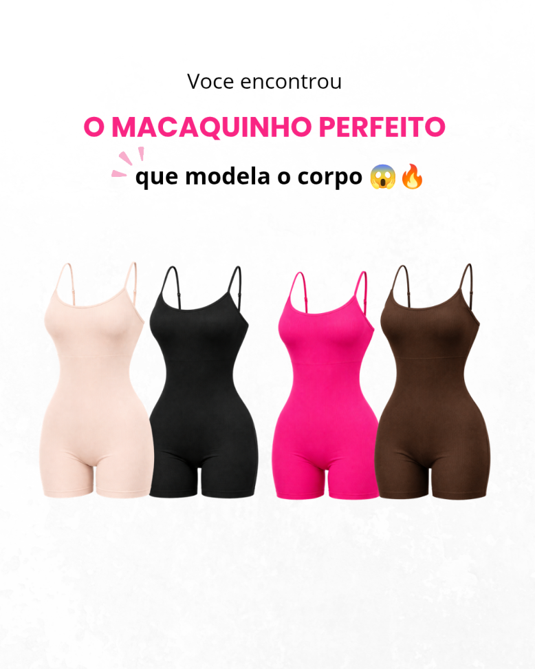 Macaquinho alcinha Microfibra - #8