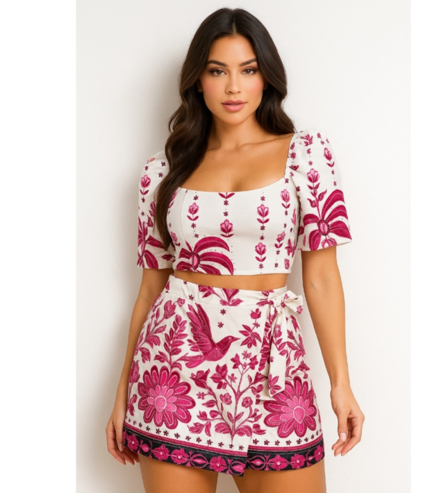 Conjunto estampado farm 884