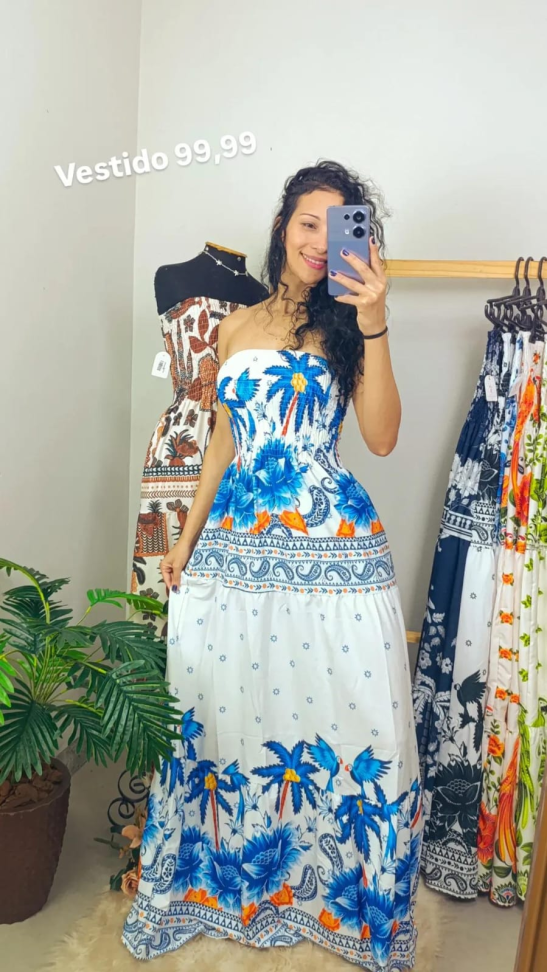 Vestido lastec longo 273 - #8