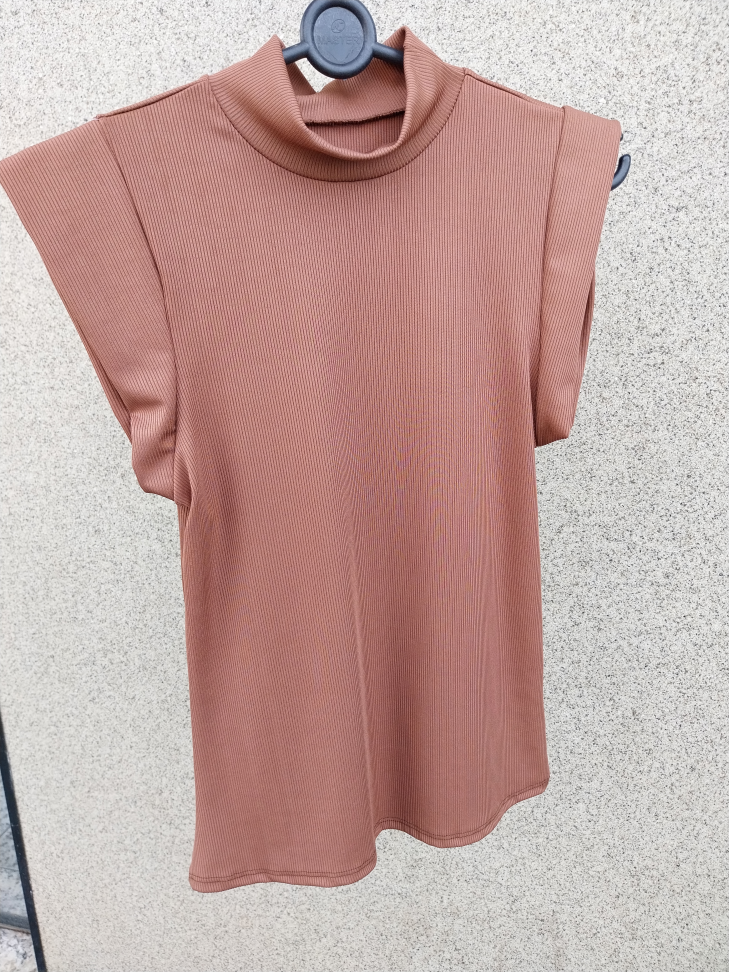Blusa muscle tee gola alta 14269 - #3