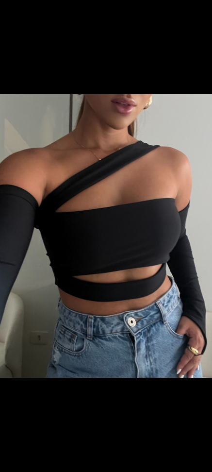 Cropped gringa tiras 14252 - #2