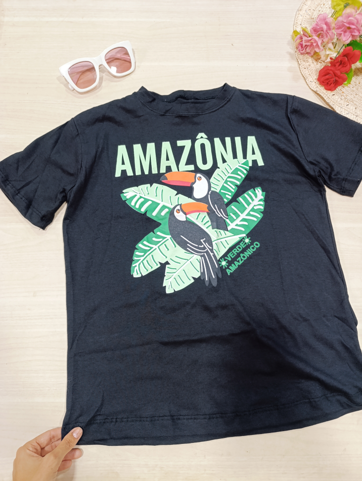 Blusa t-shirt estampa na frente 20001387 - #6