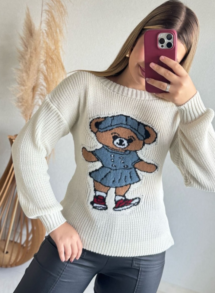 Blusa tricot ursinho 526 - #3
