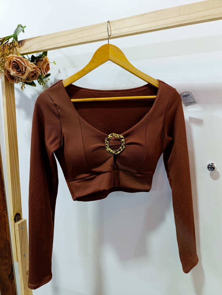 Cropped argola 14321 - #3