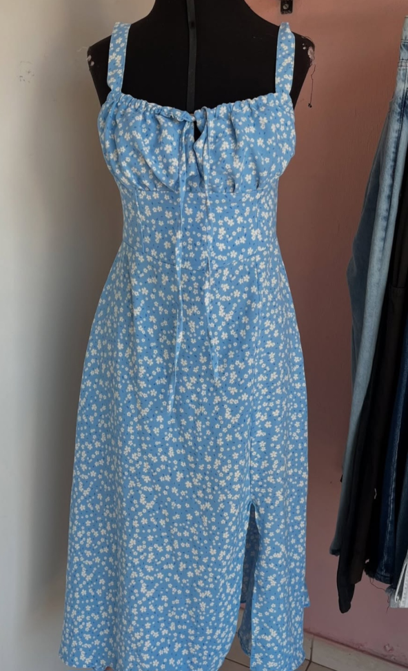 Vestido midi crepinho 15047 - #5