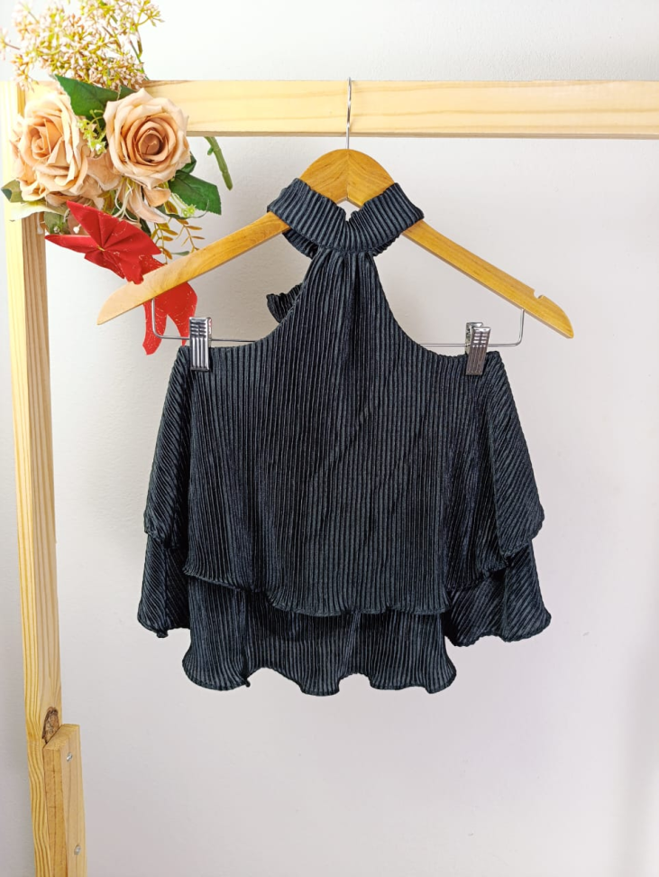 Blusa babados amarração 20000332 - #4