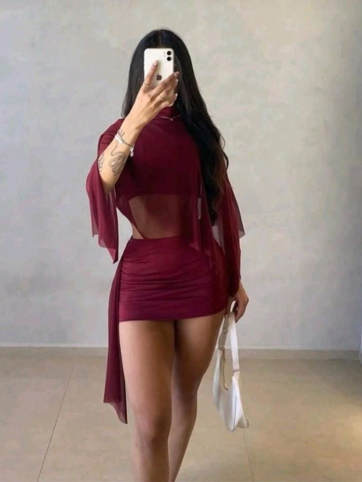 Conjunto capa de tule 780