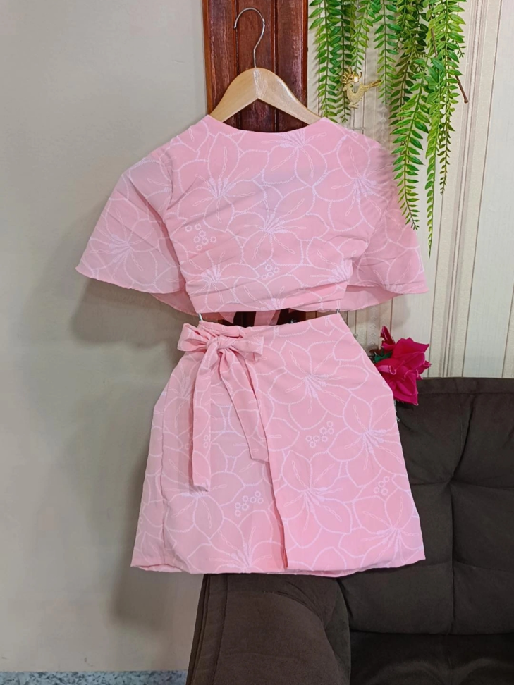 Conjunto short saia e blusa amarração 20001384 - #3
