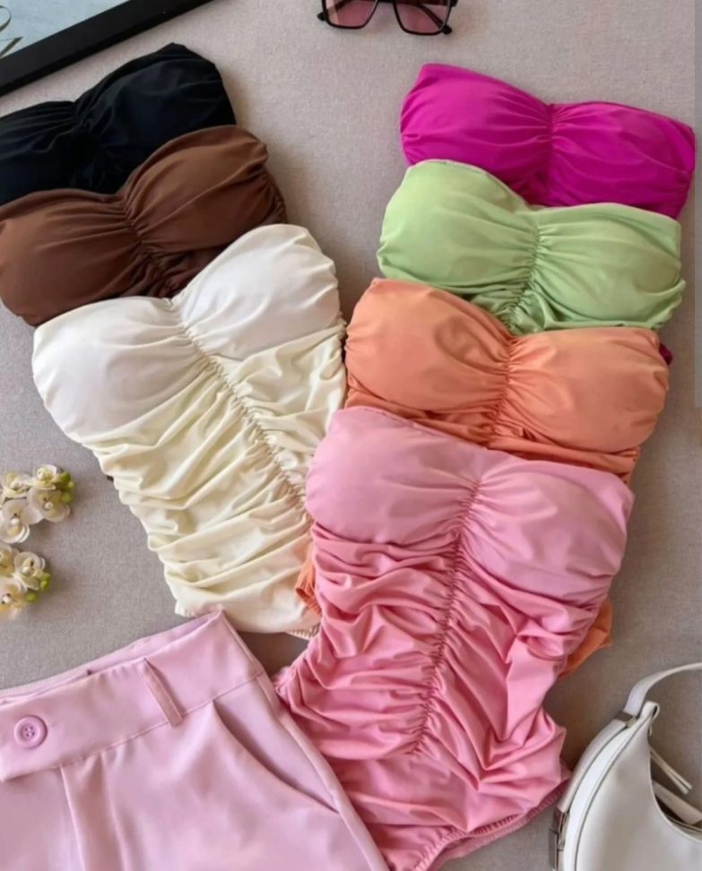 Body drapeado tomara que caia 966 - #4