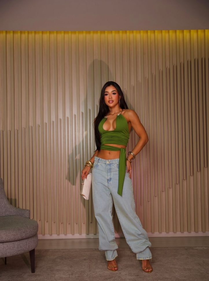 Cropped  colar 255 - #7