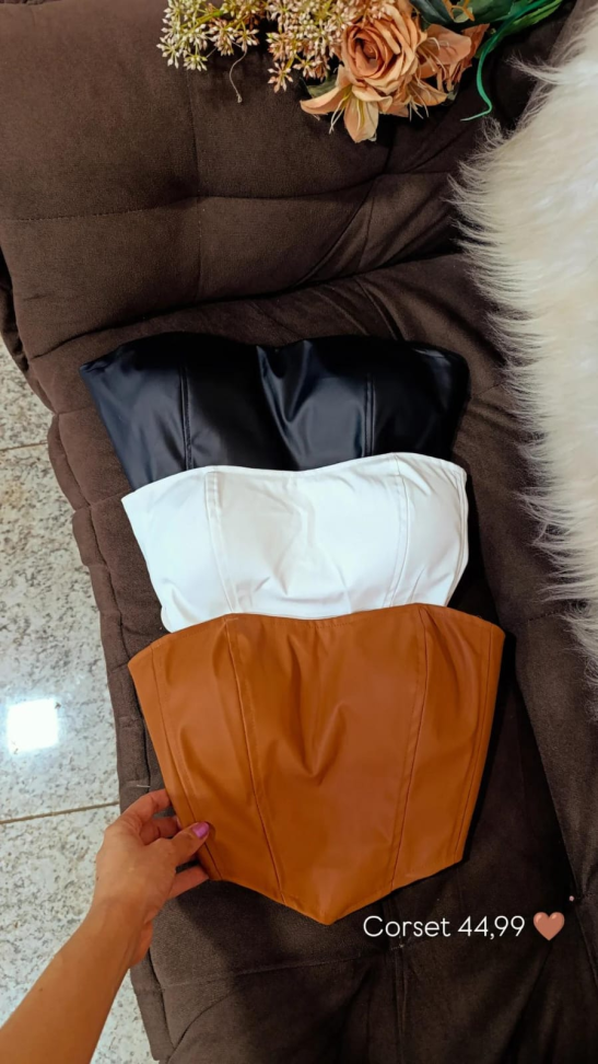 Corset de couro 400