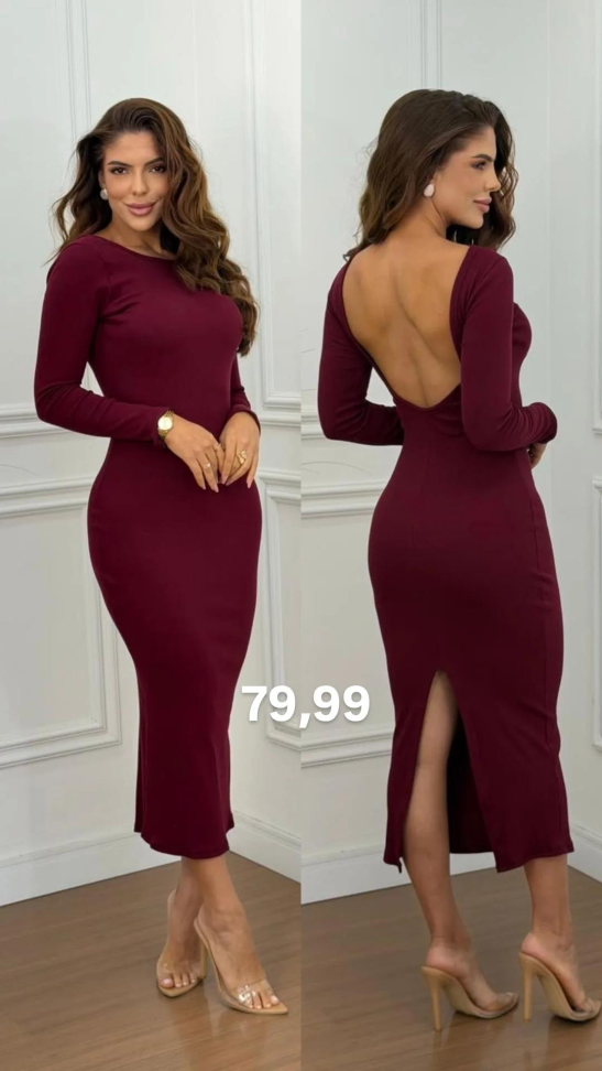 Vestido costa nua 554