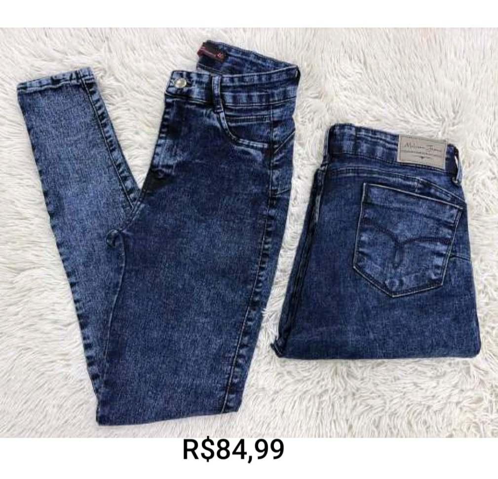 Calça jens skinny marmorizada 20001516 - #3