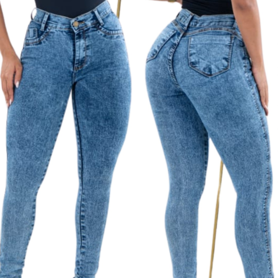 Calça jens skinny marmorizada 20001516 - #2