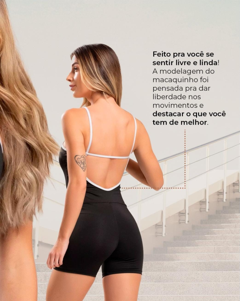 Macaquinho fitness 14007 - #1