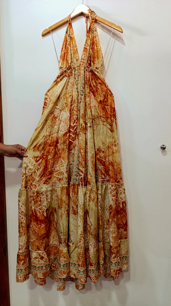 Vestido indiano longo  859 - #4