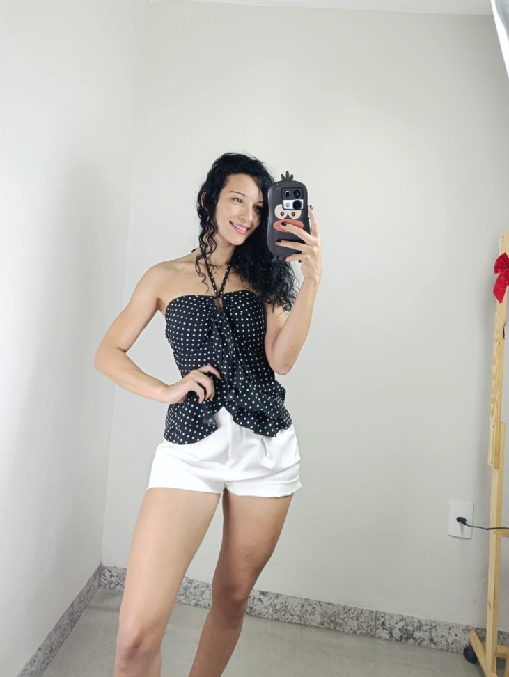 Blusa duna babados estampada 20000212 - #5