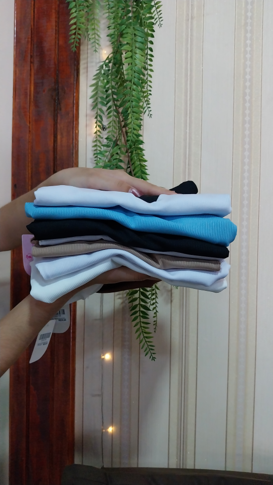 Blusa gola polo bicolor 20000158 - #2