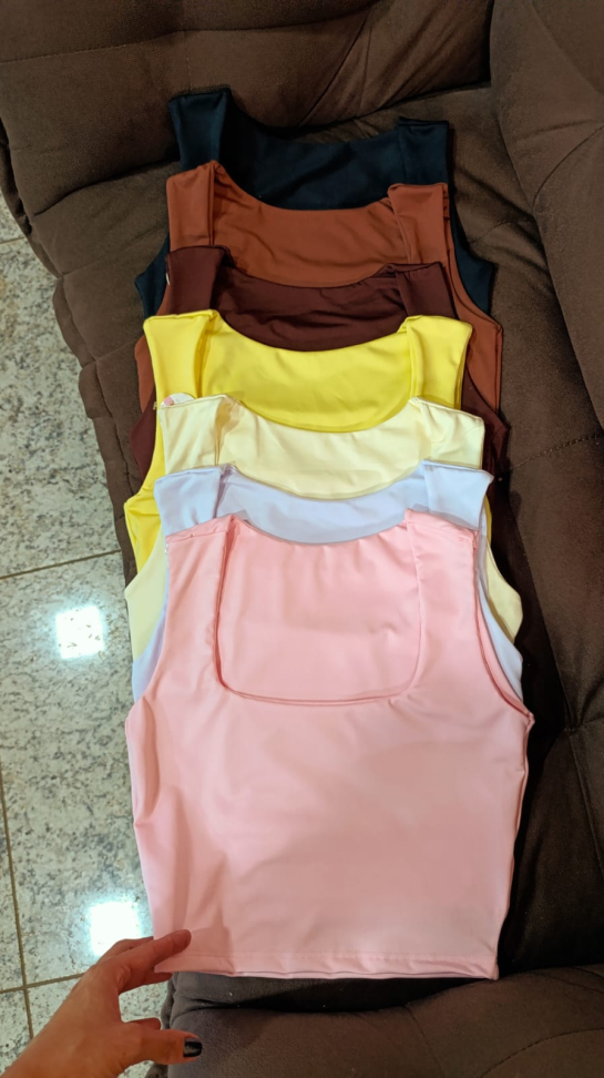 Cropped gola quadrada 898 - #3