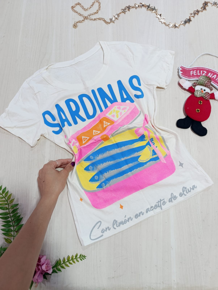 Blusa t-shirt estampa na frente - #1