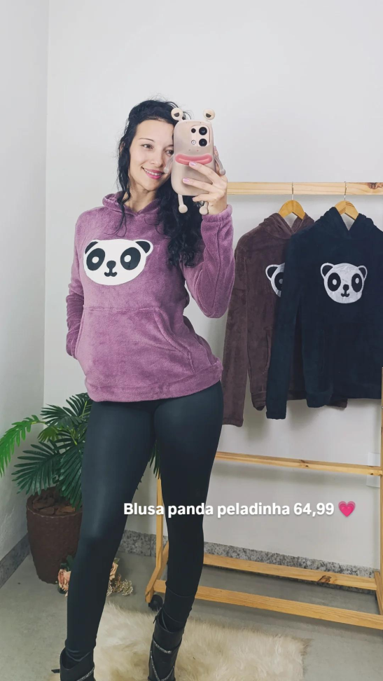 Blusa pandinha 438