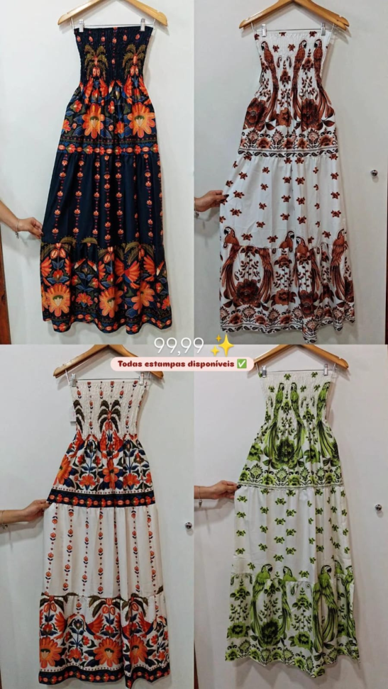 Vestido lastec longo 273 - #4