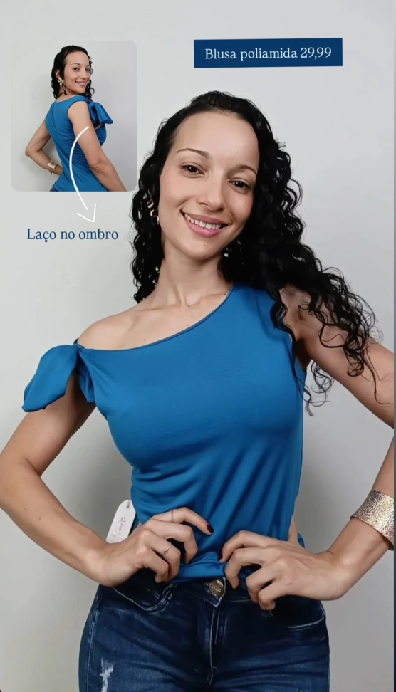 Blusas ribaninha - #5