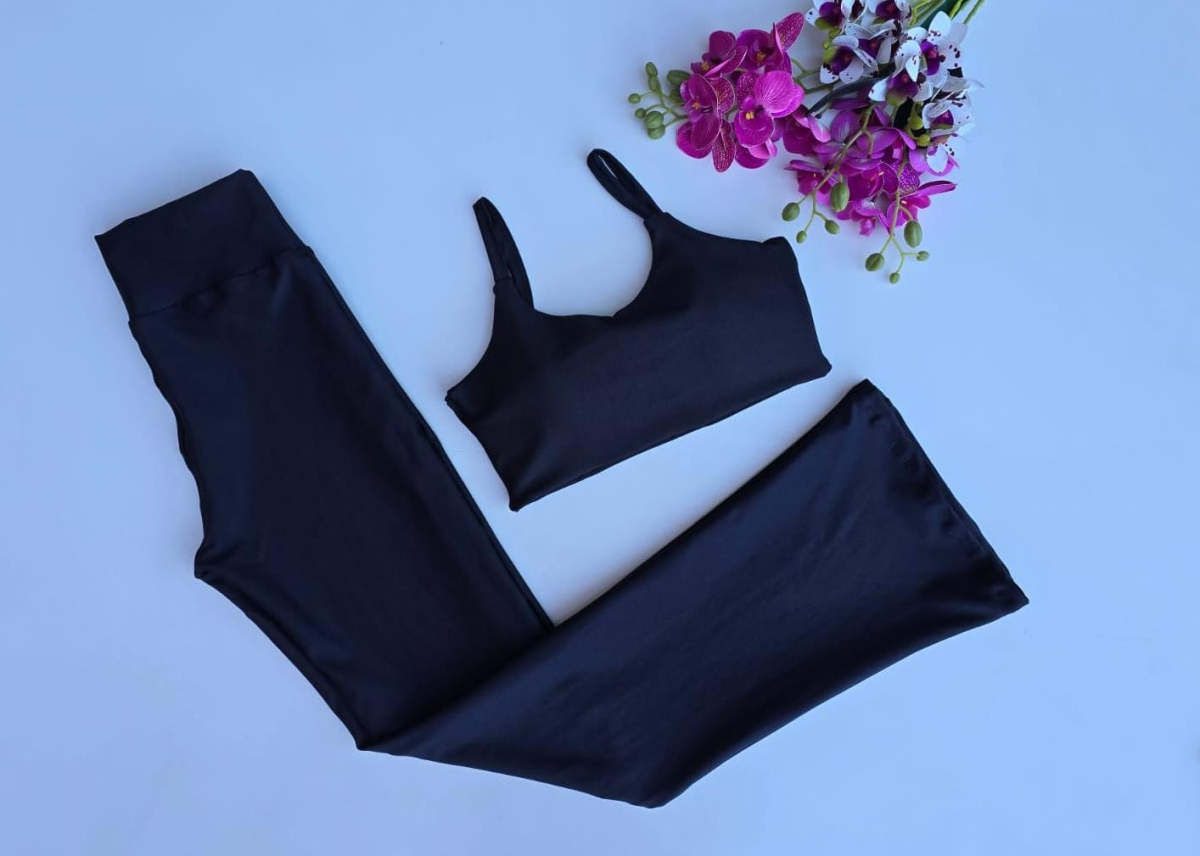 Conjunto calça e top suplex 288 - #3